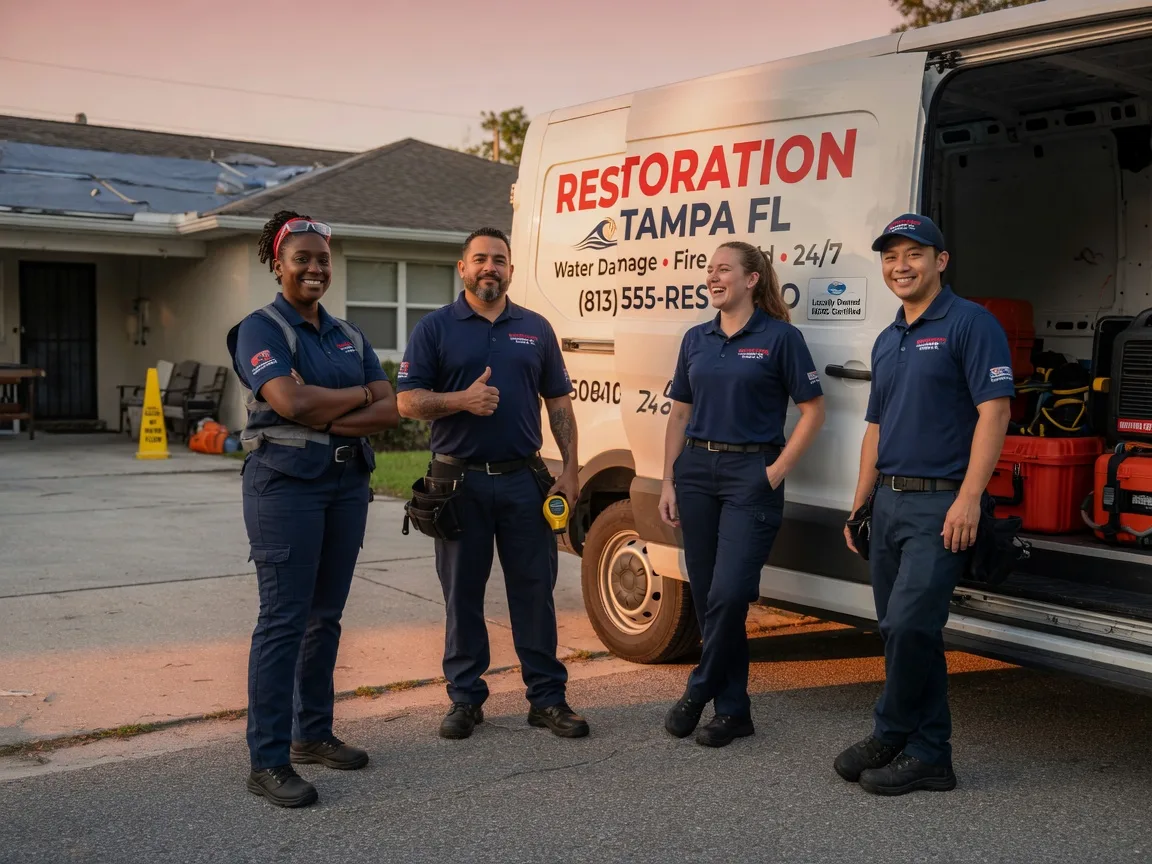 Water Damage Restoration company in Ocean Springs, MS